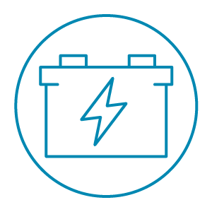 Icon für Batterie